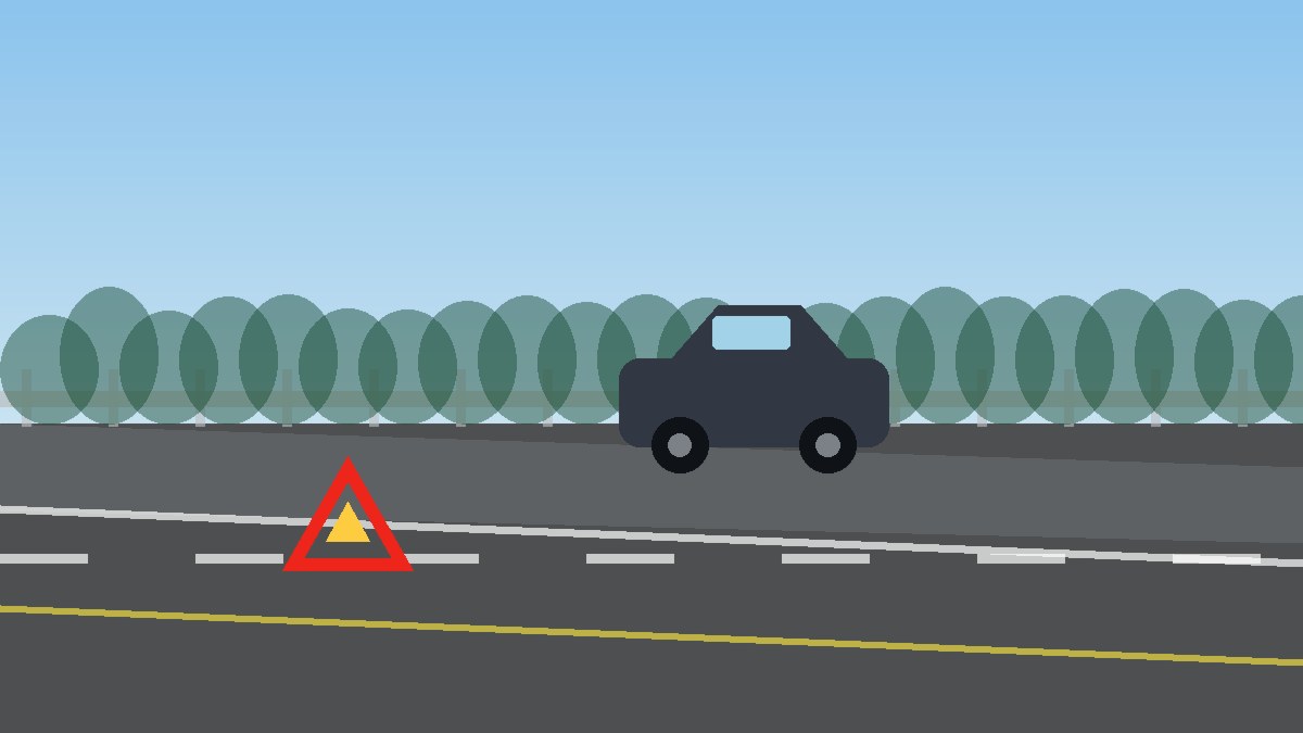 毕节道路故障安全等待现场图